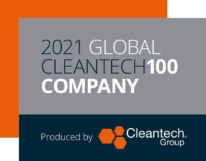 Parity was placed in the 2021 Global Cleantech 100 List. This is the award.