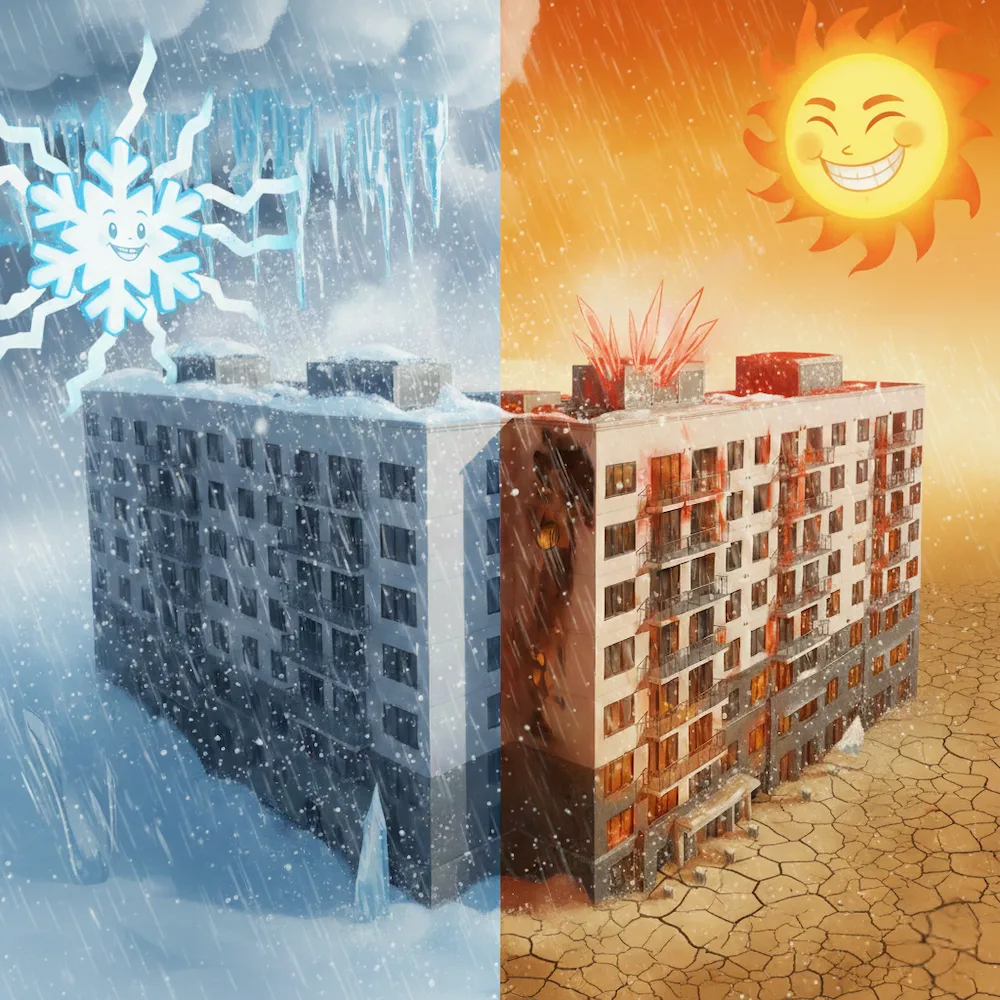 How HVAC Efficiency Impacts Building Operators During Extreme Weather