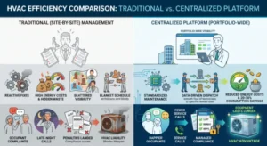 traditional vs centralized hvac efficiency comparison